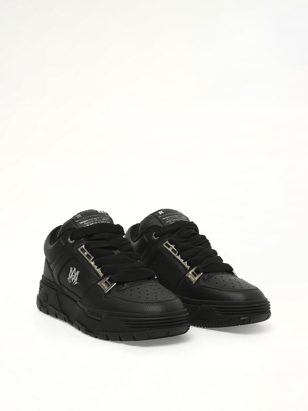 Metallic MA-1 Sneaker in Black Front View | AMIRI