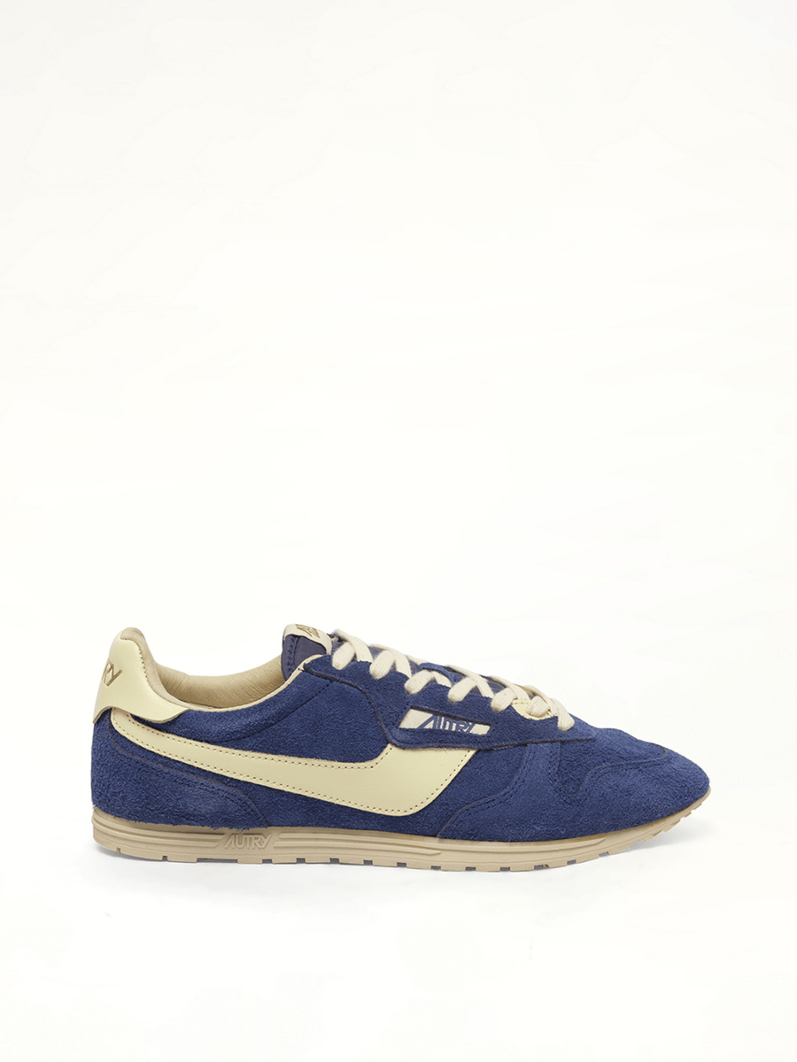 Windspin Low Sneakers in Infinito/Rutabaga Side View | AUTRY