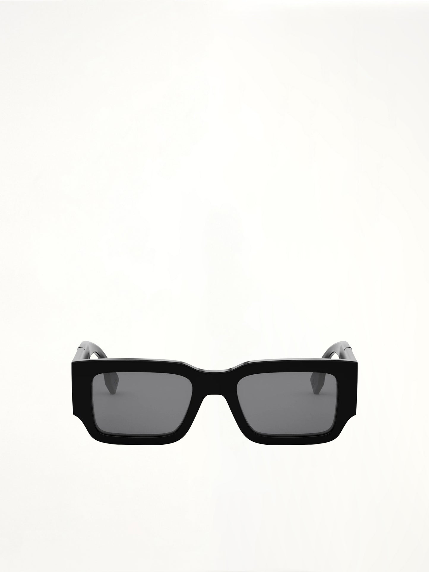 Fendi FE40131I 5101A Acetate Sunglasses in Black/Silver