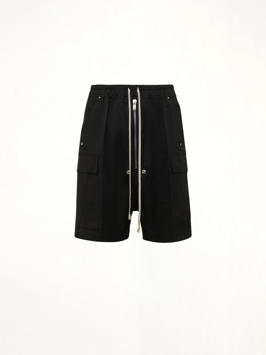 Cargobela Woven Shorts in Black