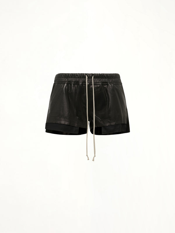 FOG Leather Boxers in Black