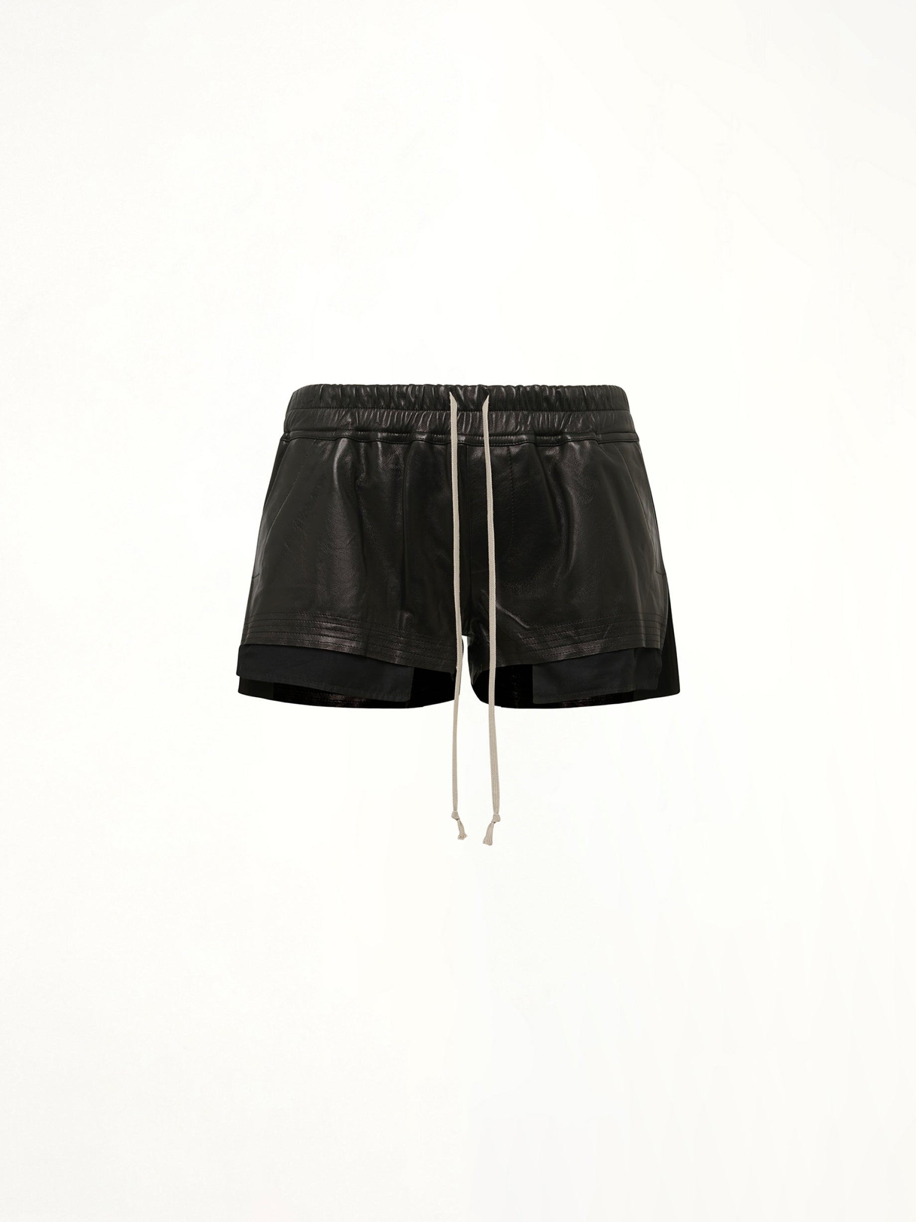 FOG Leather Boxers in Black