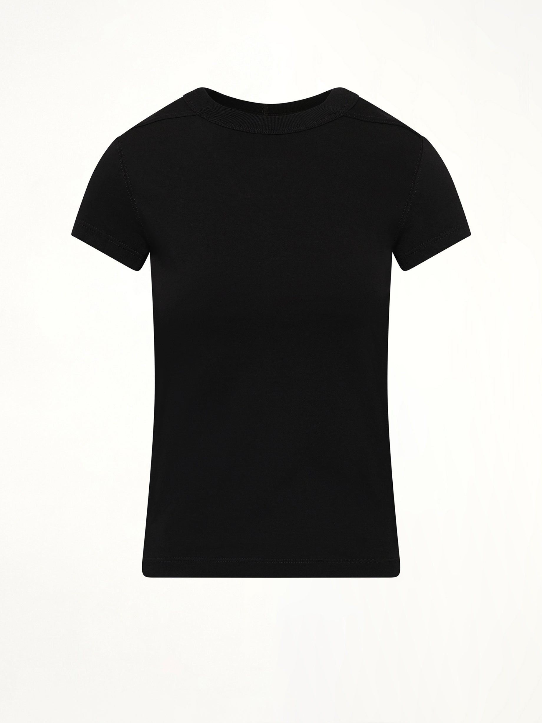 Cropped Level T-Shirt in Black