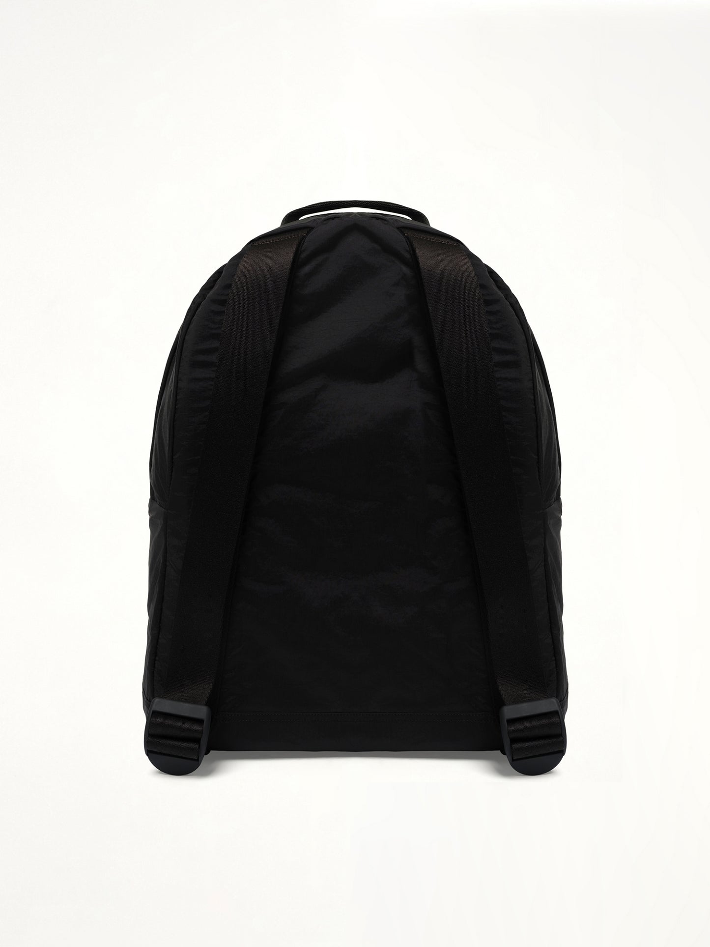 920001 Coated Nylon Backpack in Black
