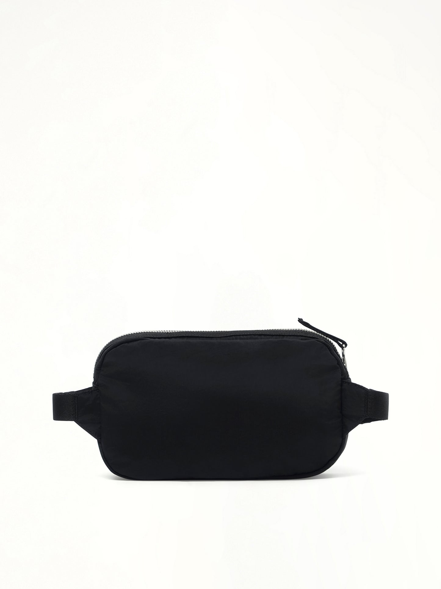 920001 Coated Nylon Belt Bag in Black