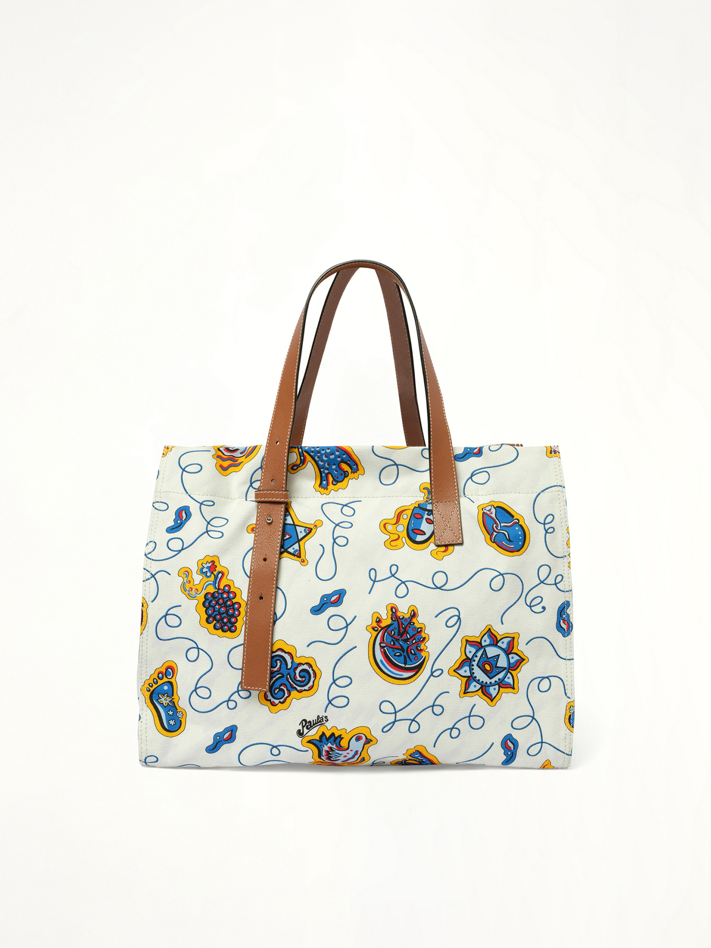 Loewe x Paula Print Tote in White