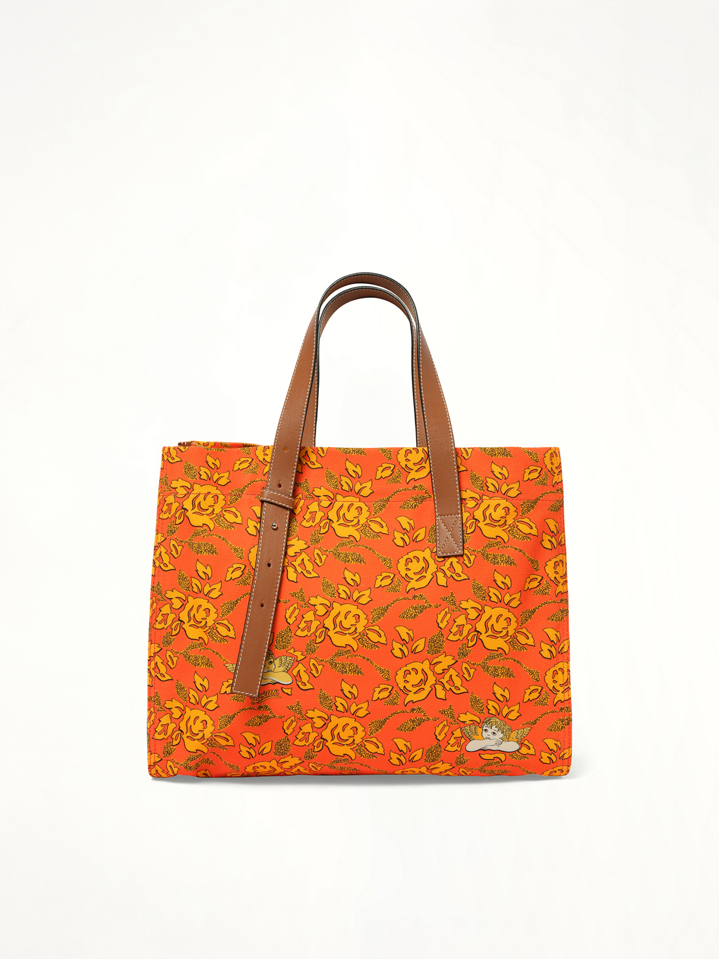 Loewe x Paula Print Tote in Orange