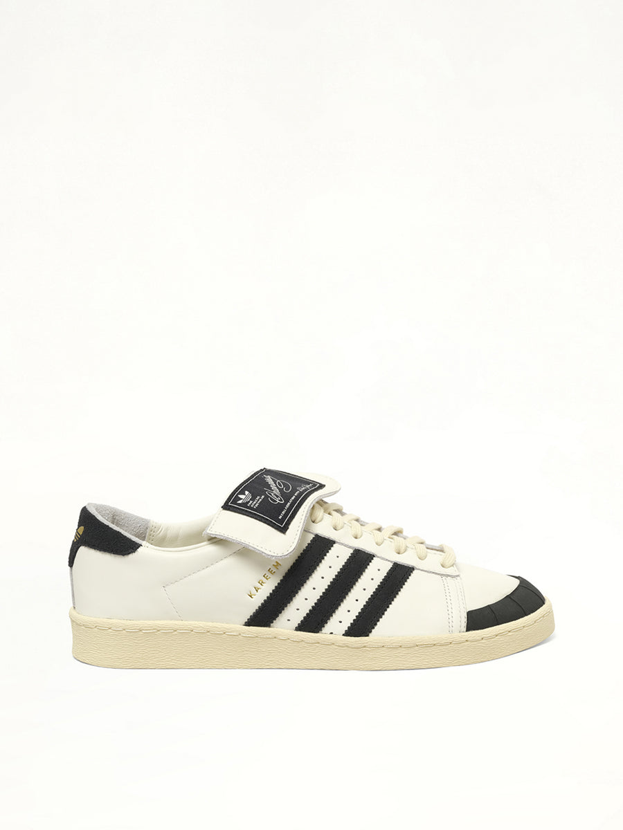 Adidas X Chavarria Jabbar Low in Off White/Black Side View | WILLY CHAVARRIA