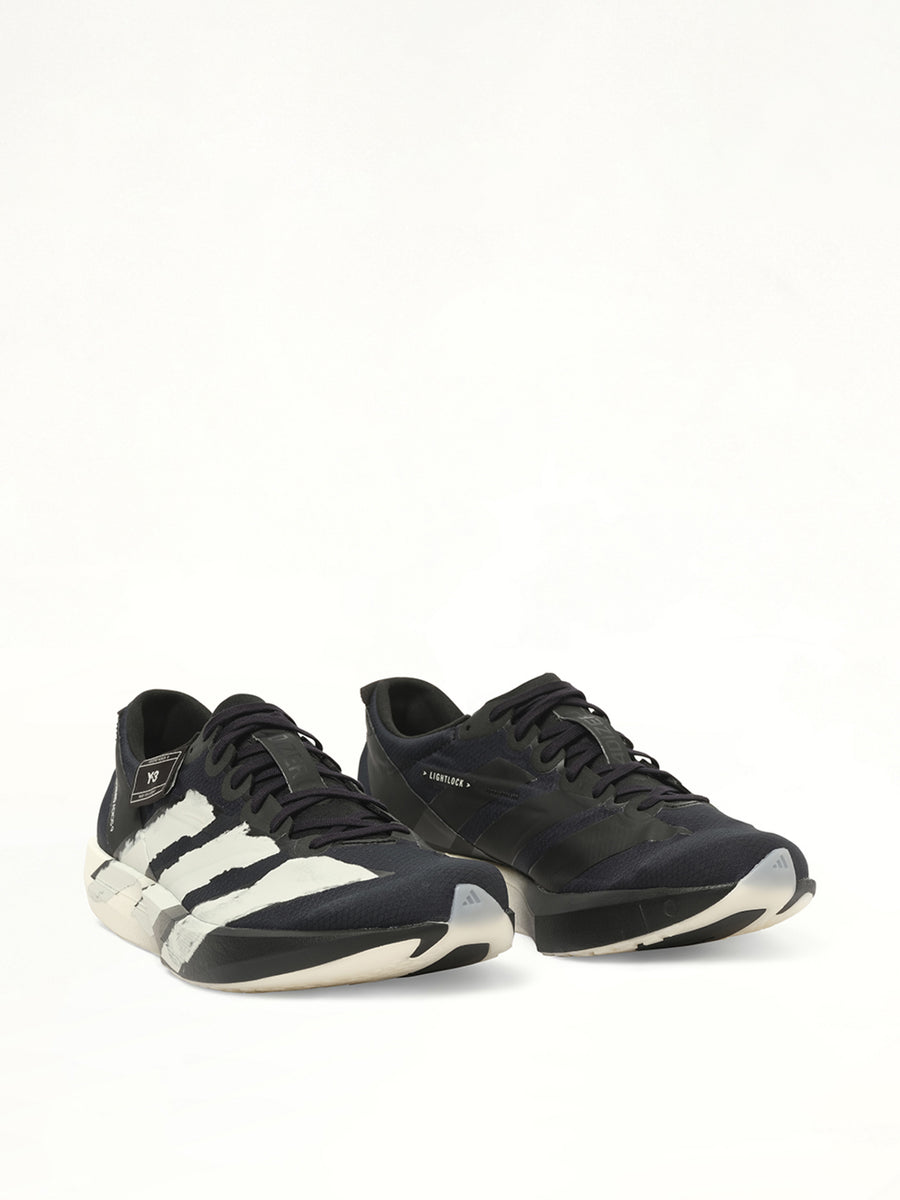 Adios 9 Sneaker in Black Front View | Y-3