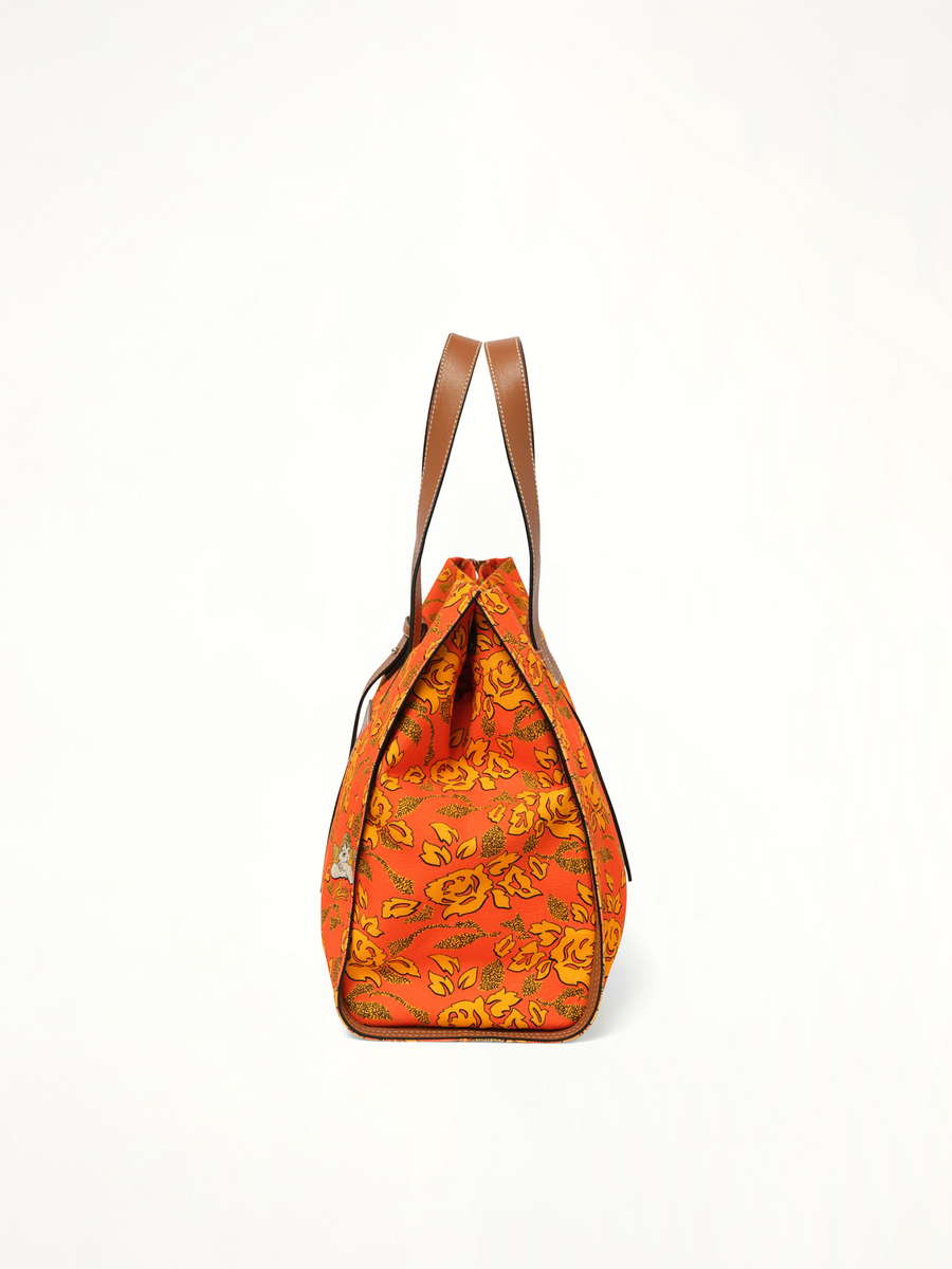 Loewe x Paula Print Tote in Orange