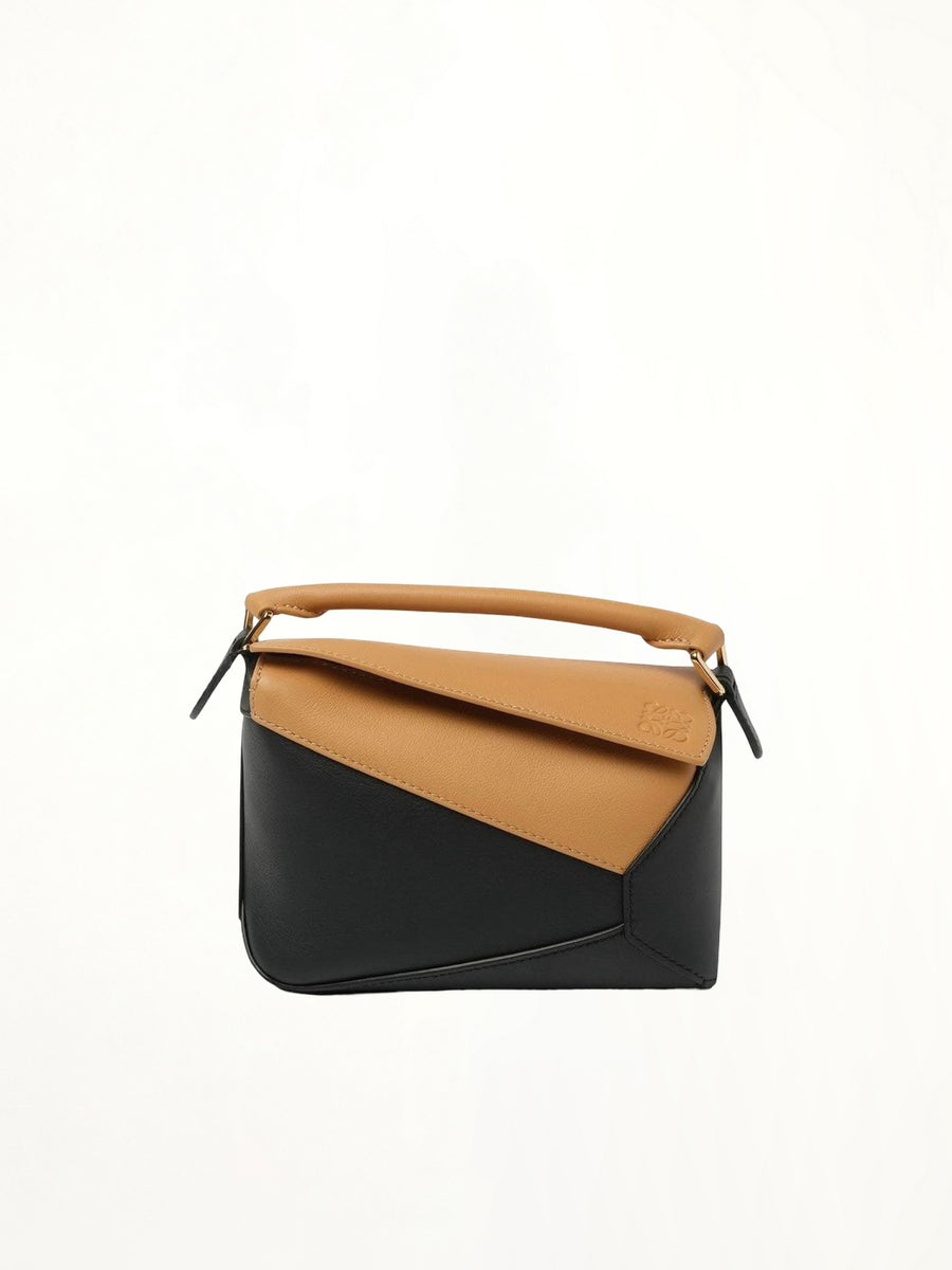 Puzzle Edge Mini Bicolour in Warm Desert/Black