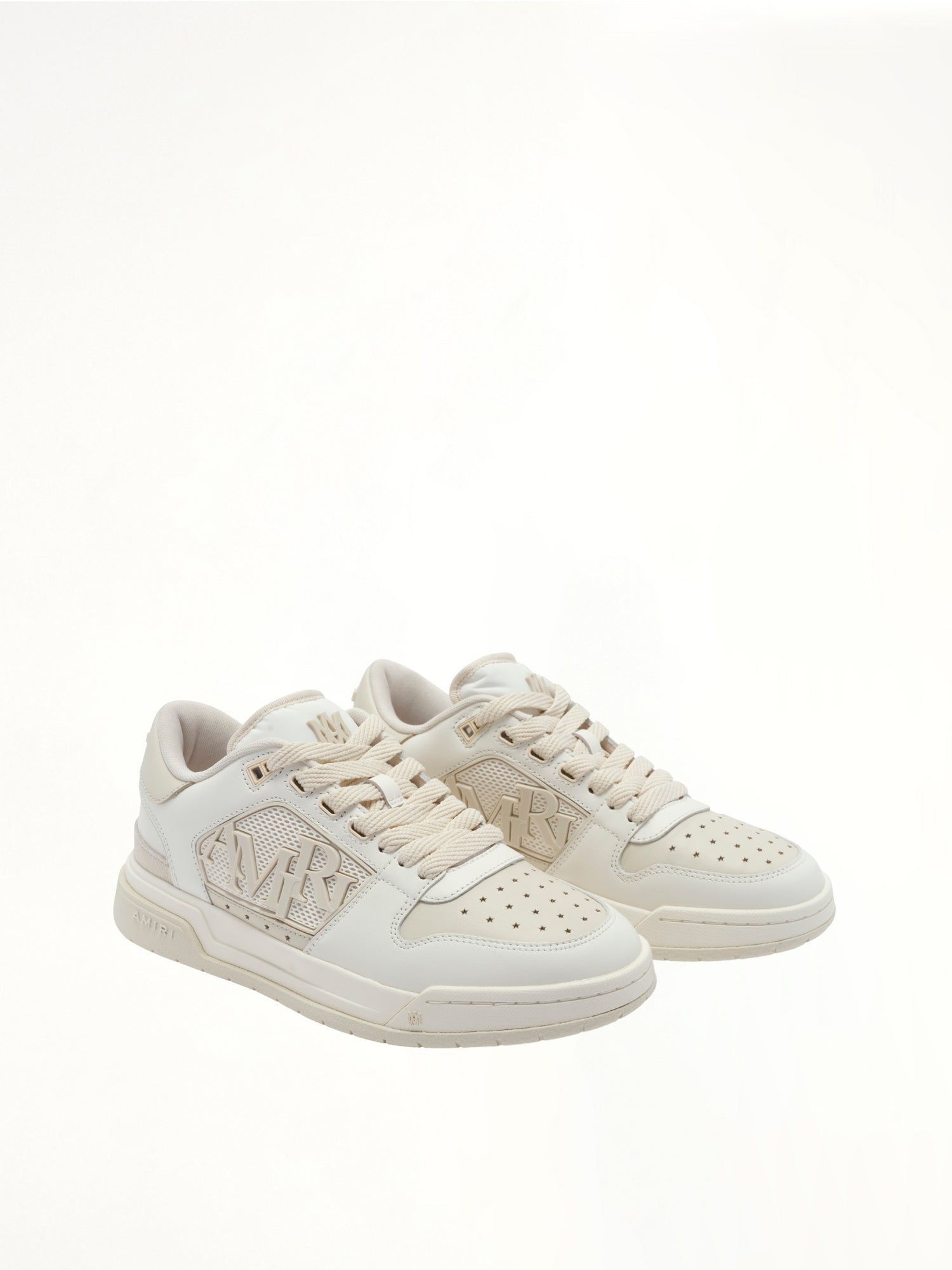 Classic Sneaker in Alabaster Front View | AMIRI