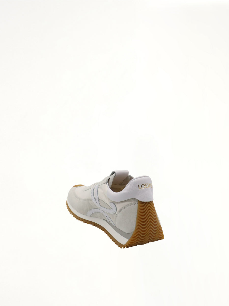 Flow Runner Sneaker in White Back View | LOEWE