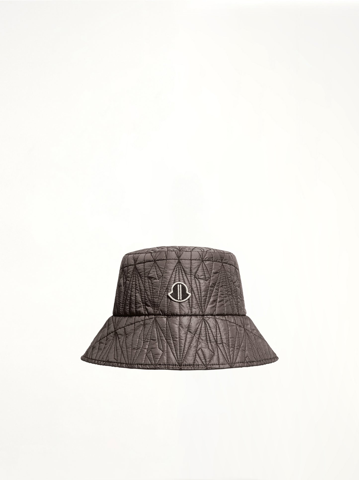 Rick Owens x Moncler Padded Bucket Hat in Dark Dust