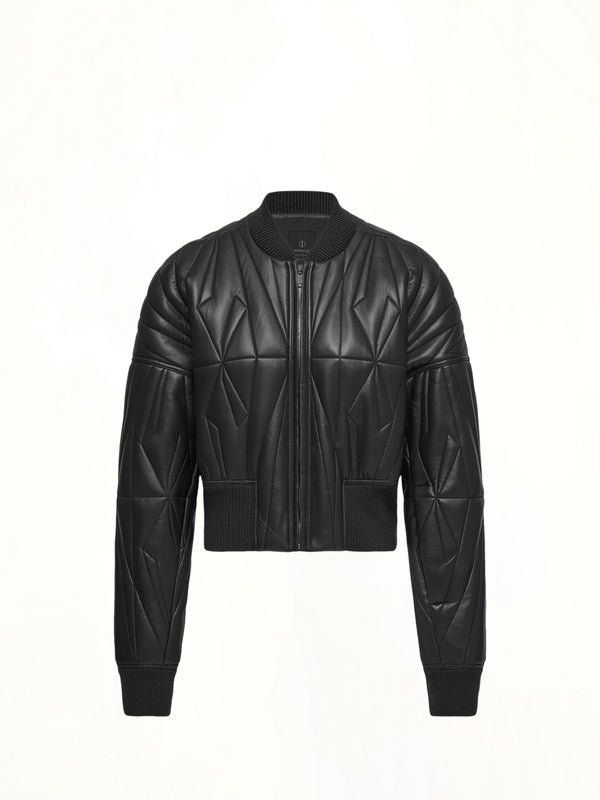 Rick Owens x Moncler Geocamo Cropped Jacket in Dark Dust