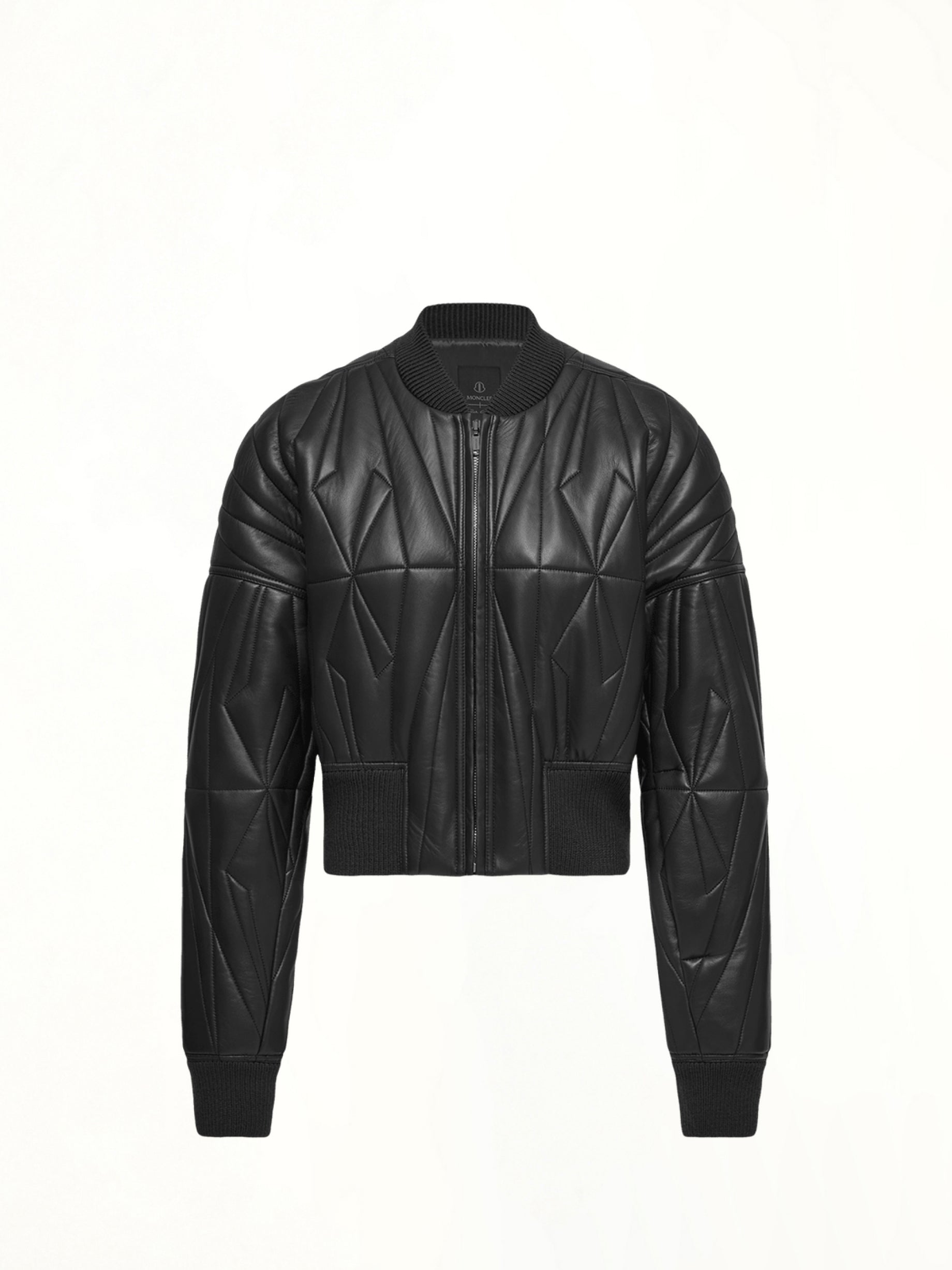 Rick Owens x Moncler Geocamo Cropped Jacket in Dark Dust