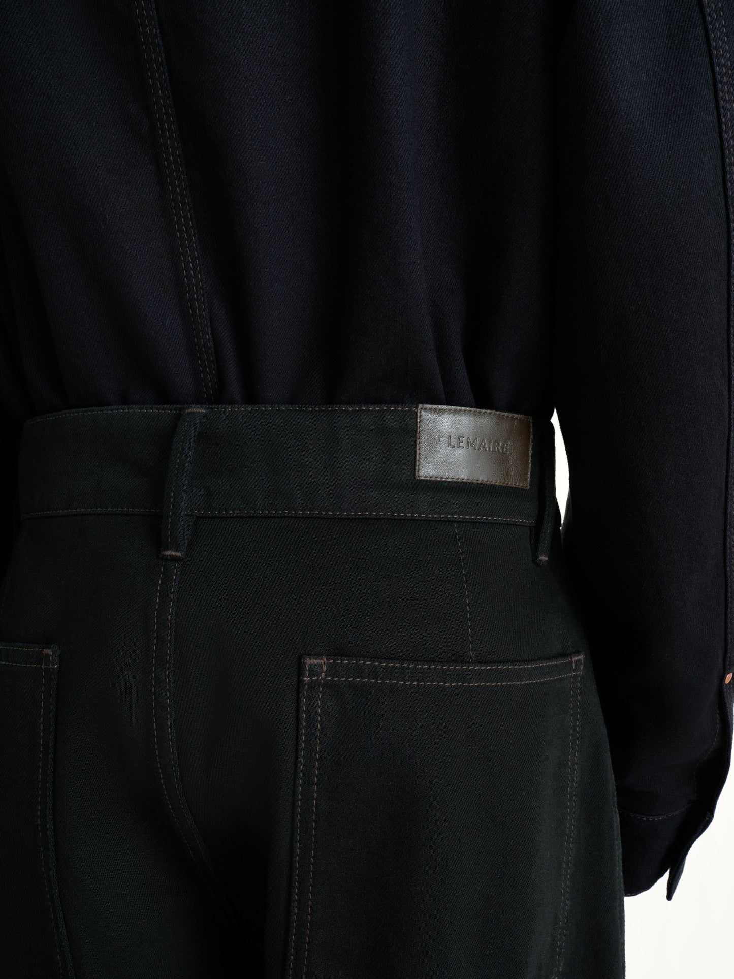 Maxi Barrel Workwear Pants in Black