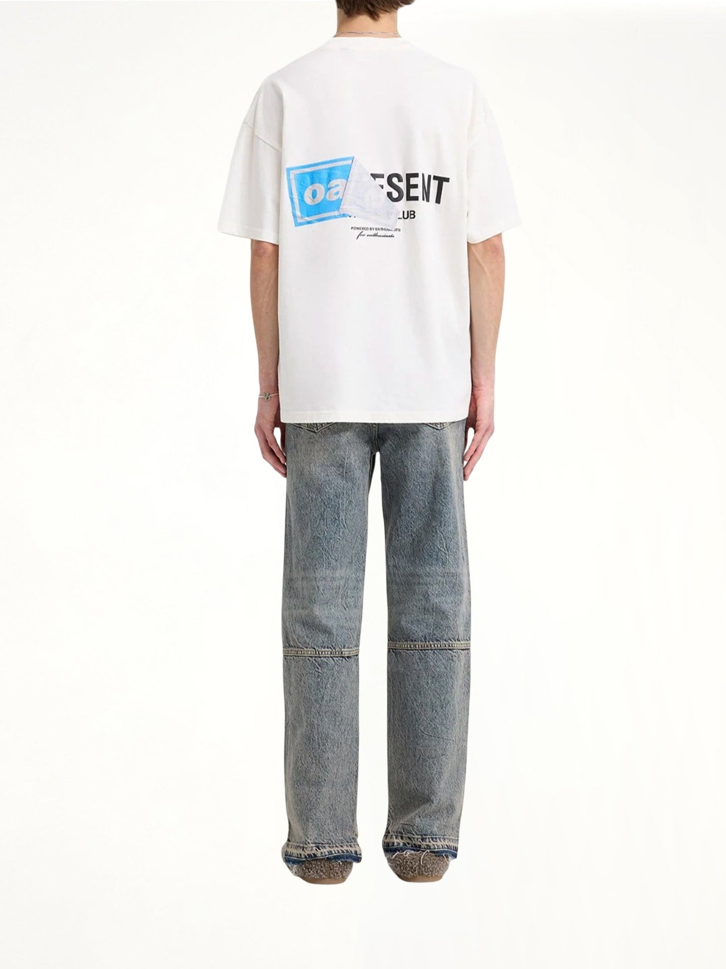 Oasis Owners Club T-Shirt in Flat White