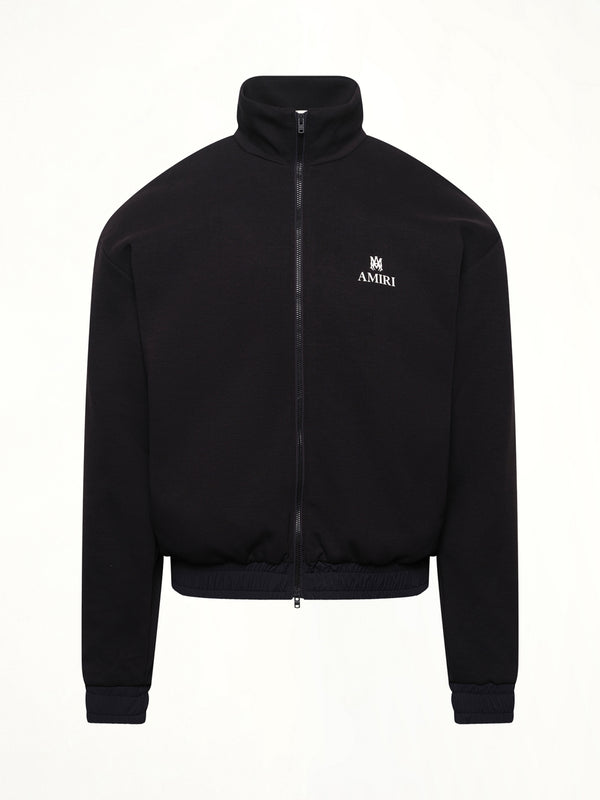 Lounge Track Jacket in Black