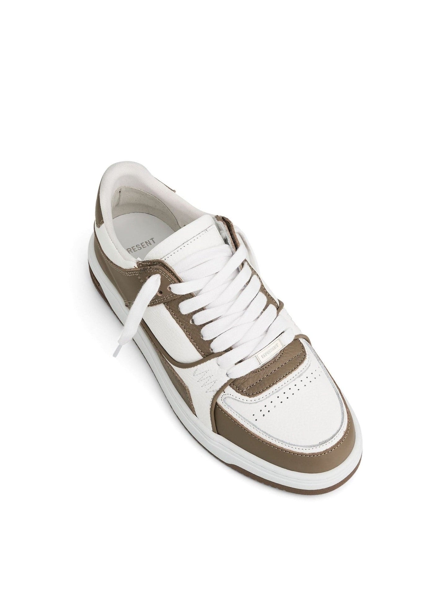 Apex Low Sneaker in Hazel/White