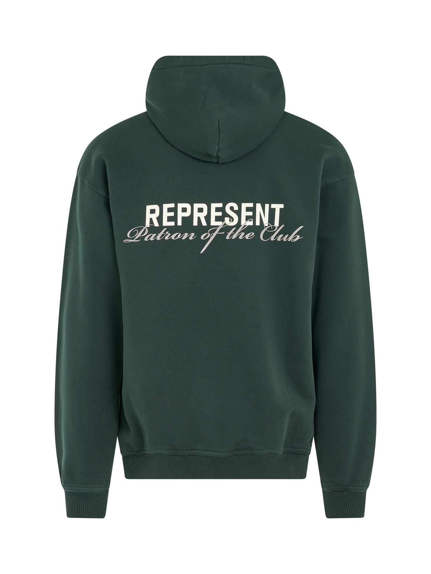 Represent Patron of the Club Hoodie in Forest Green