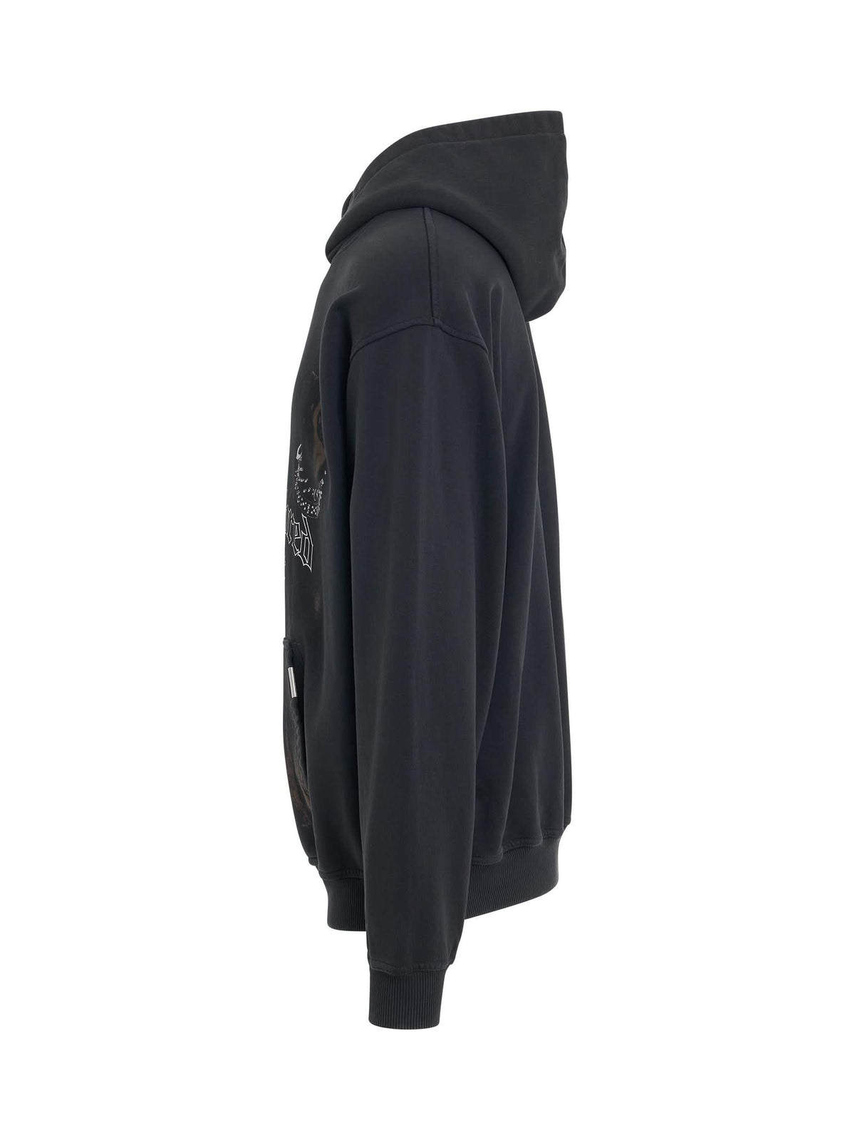 Represent Thoroughbred Hoodie in Vintage Black