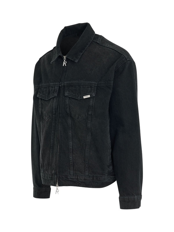 R4 Denim Jacket in Black