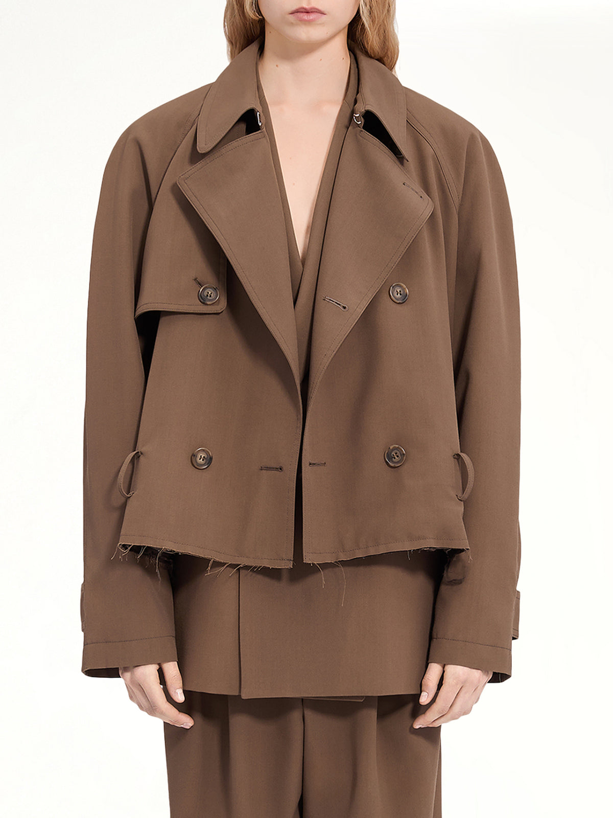 Short Trench in Brown