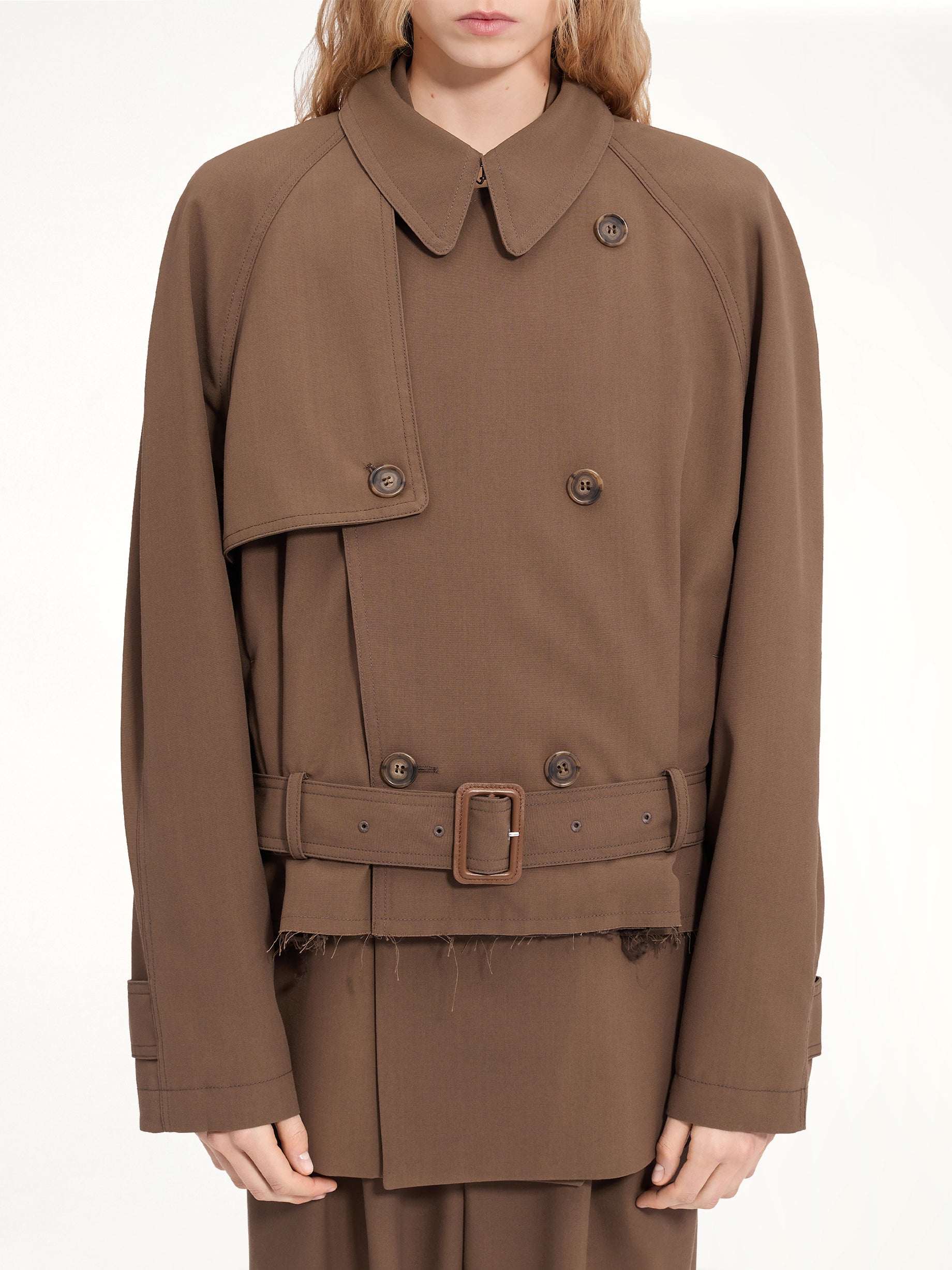 Short Trench in Brown
