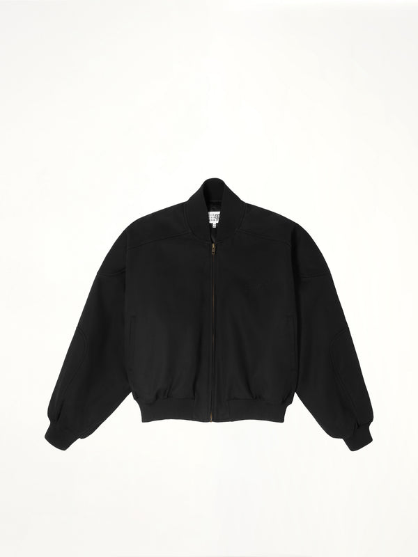 Light Bomber Jacket in Black