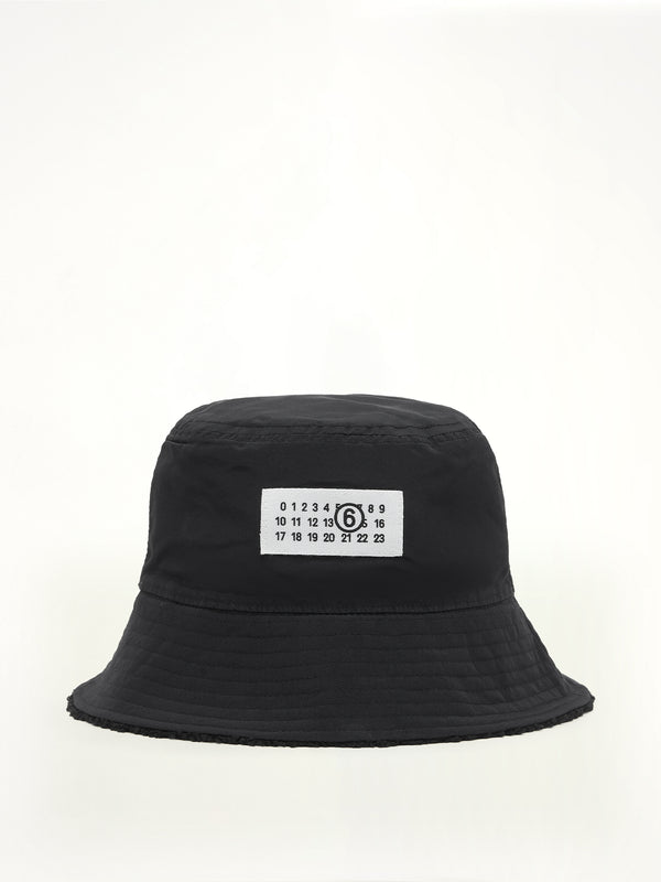Reversible Teddy Hat in Black
