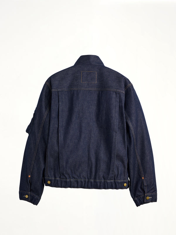 Sacai x Levi's Mens Denim Blouson in Indigo