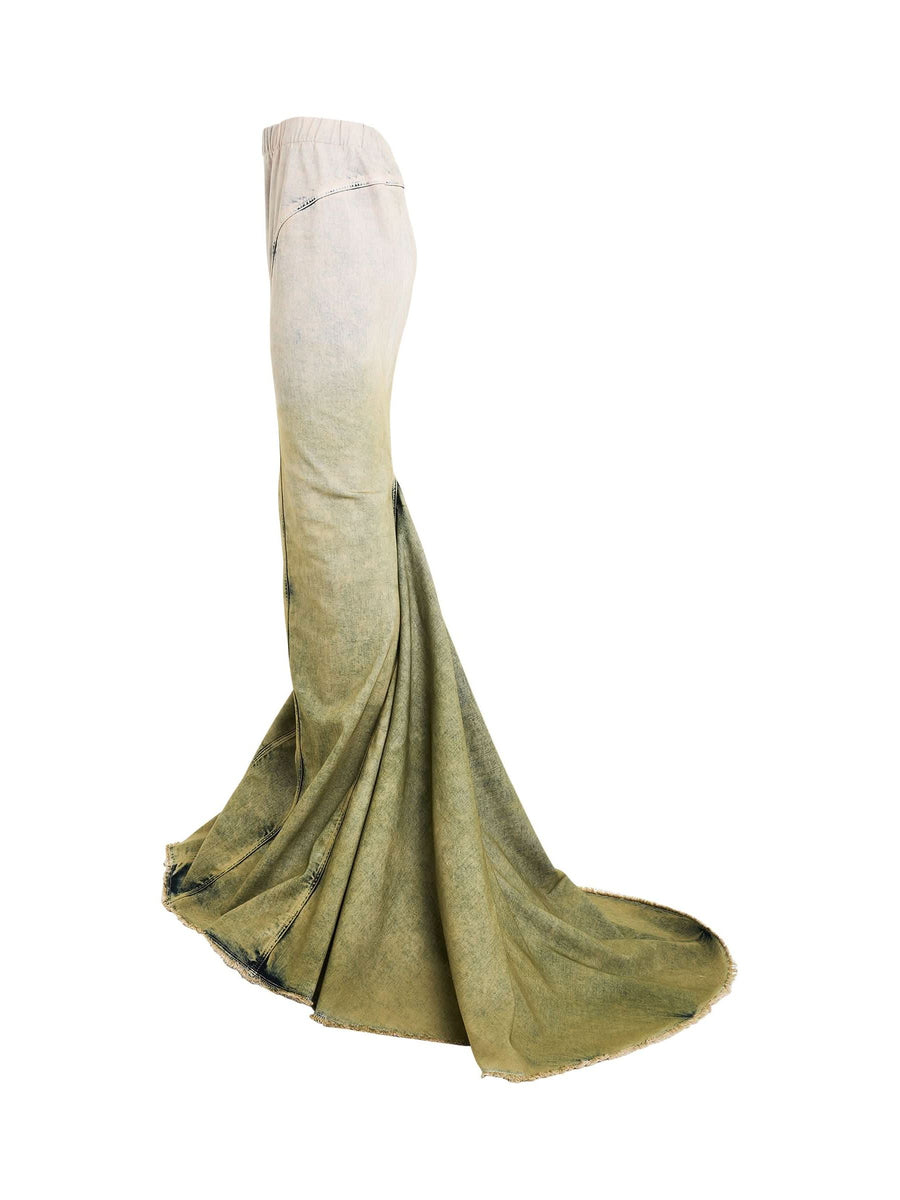 Moncler x Rick Owens AL Skirts in Acid Degrade
