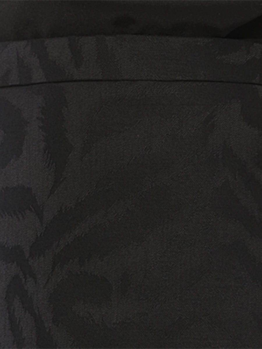 Mini A-Line Skirt in Black