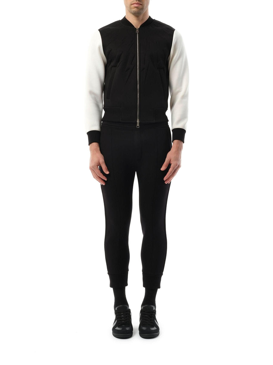 Zip Sweatshirt in Black