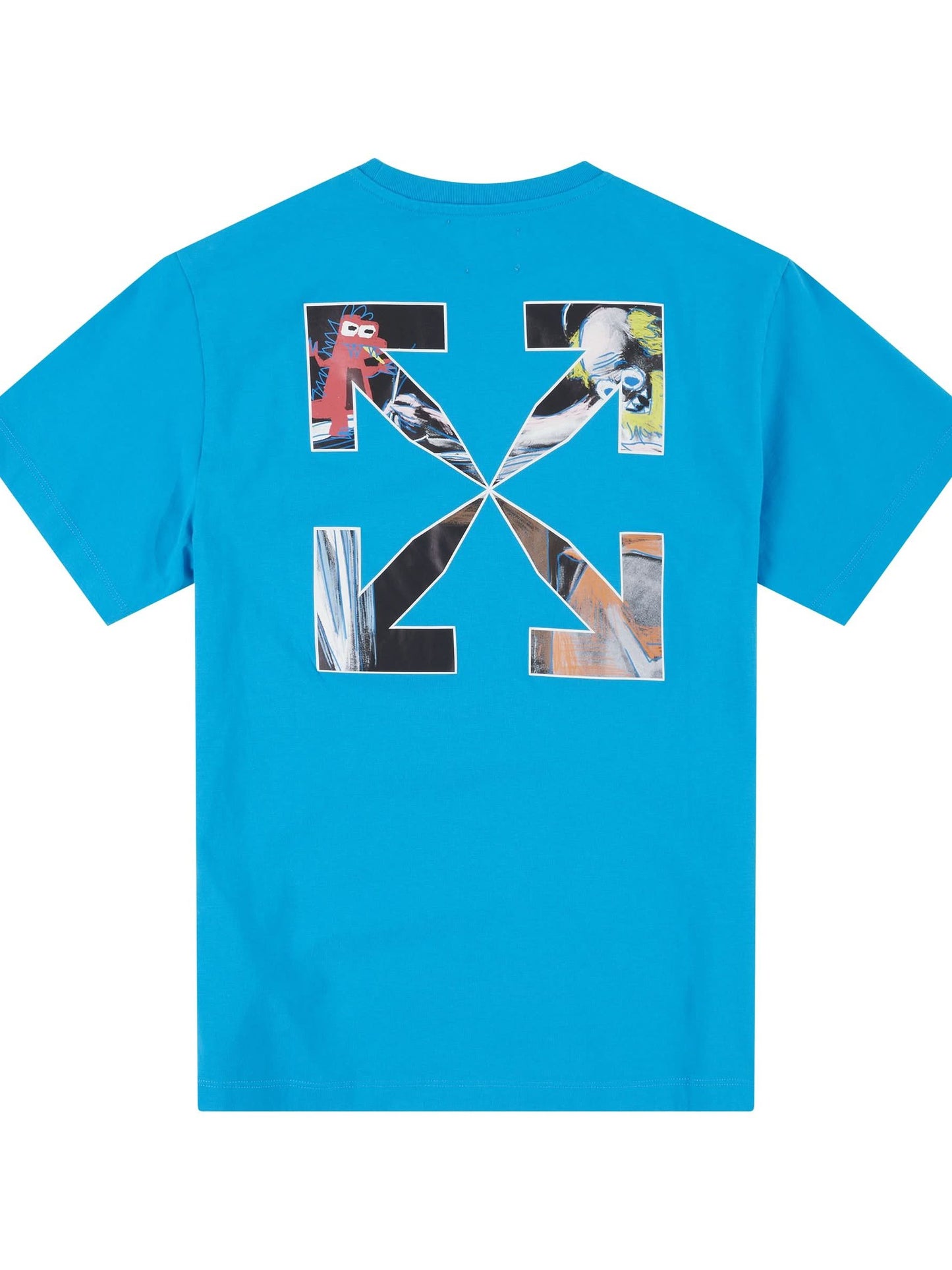 Monster Arrow Short Sleeves T-Shirt in Blue/Multicolour