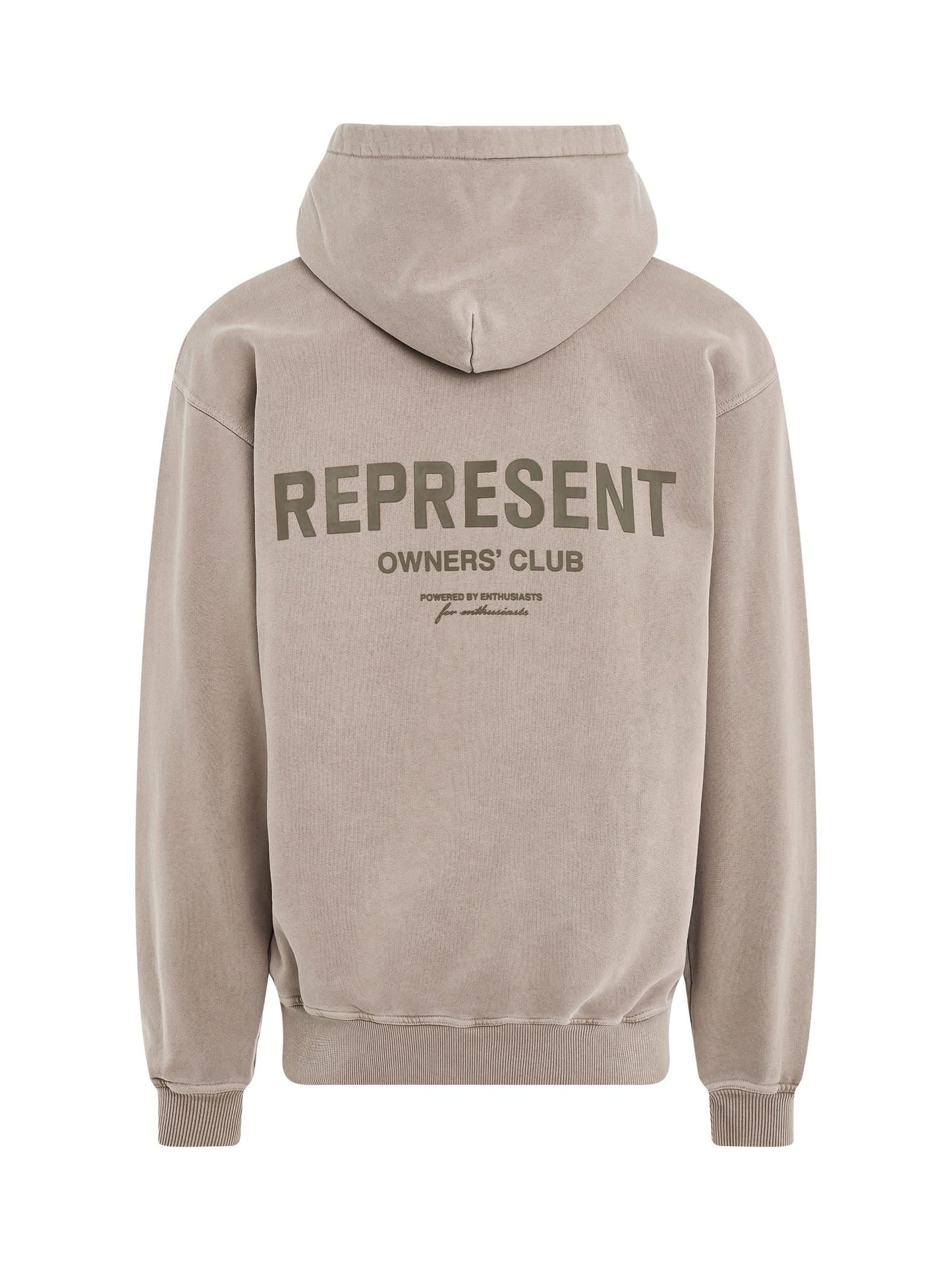 Represent Represent Owners Club Hoodie in Mushroom