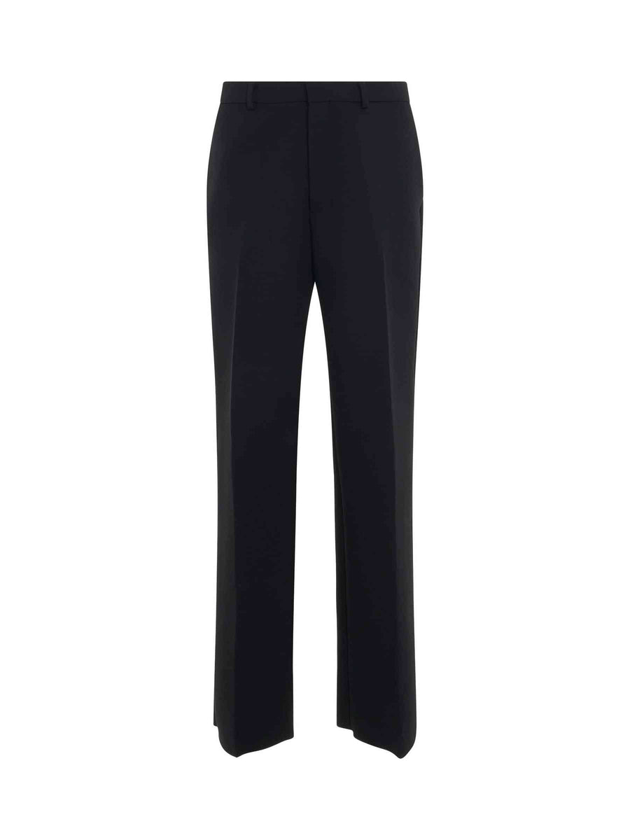 OW Embroidered Tailor Pant in Black