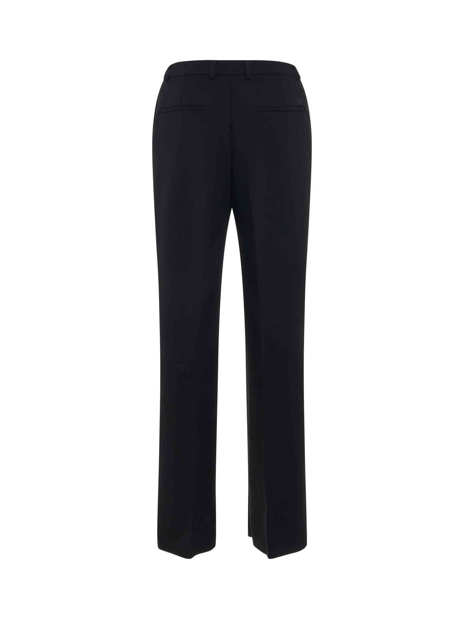 OW Embroidered Tailor Pant in Black