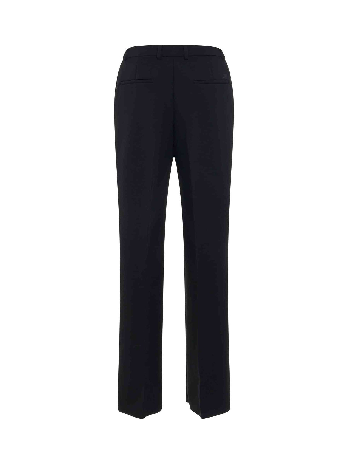 OW Embroidered Tailor Pant in Black