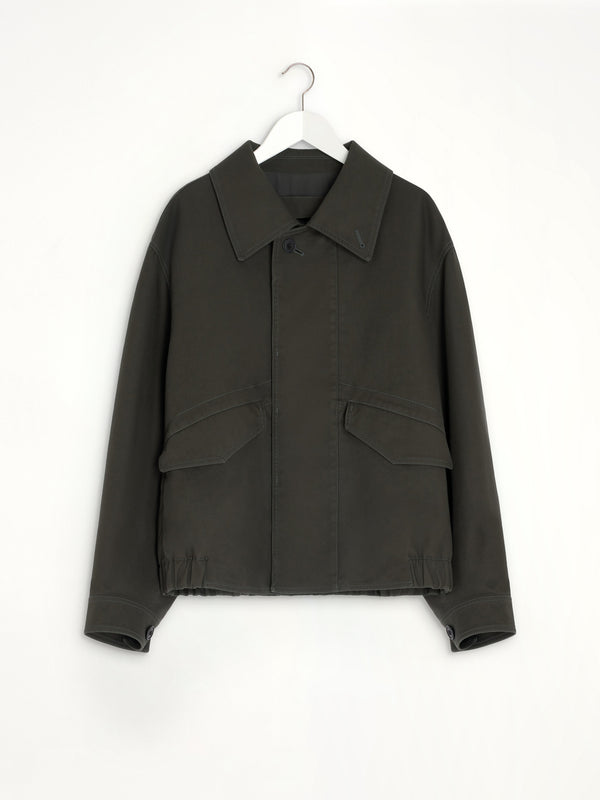 Boxy Blouson in Espresso