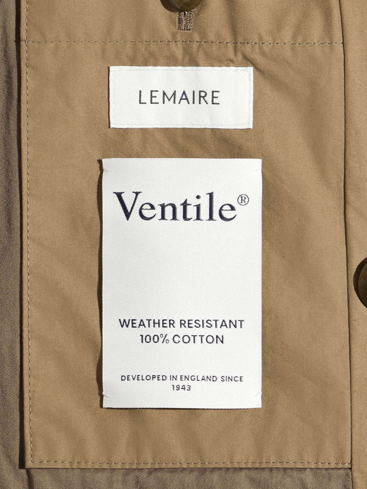 카키 크롭트 트렌치