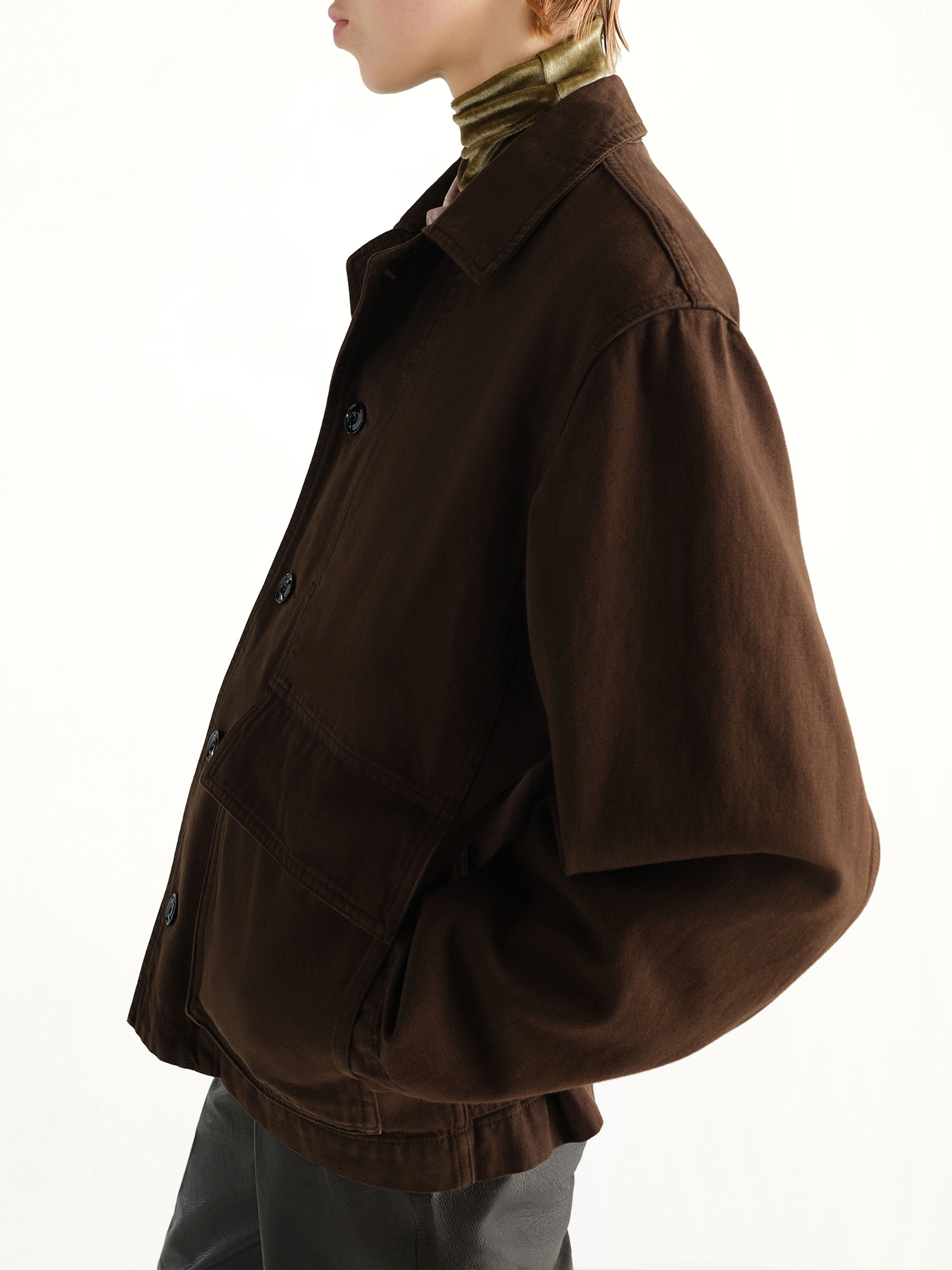 Boxy Jacket in Ristretto