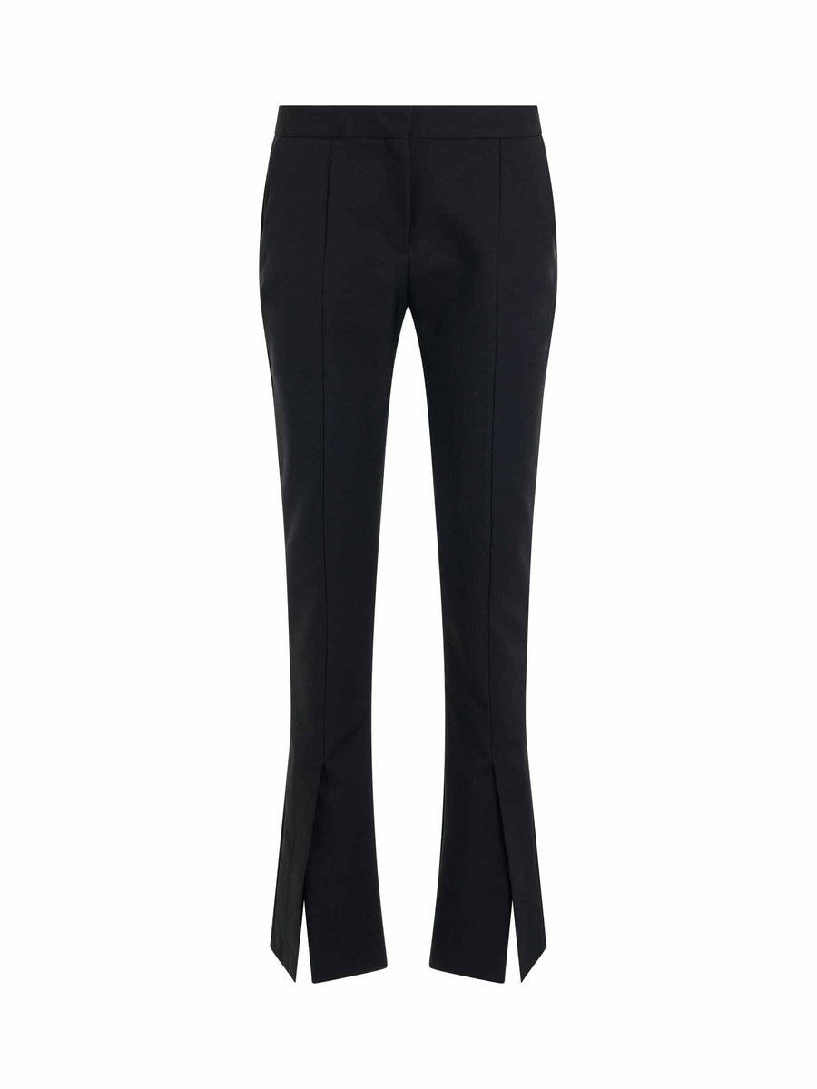 Tech Drill Basic Slim Fit Pant in Black