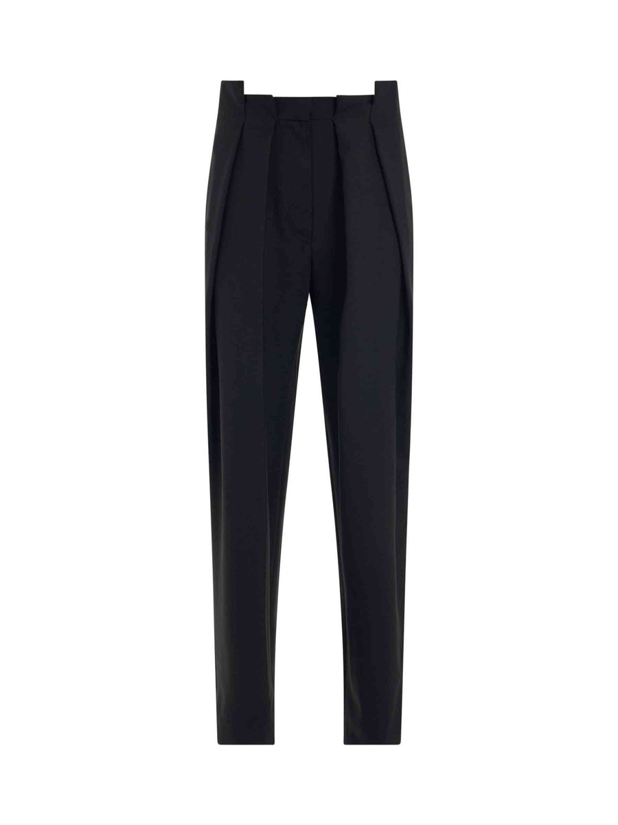 Ablohland Wool Paperbag Pants in Black