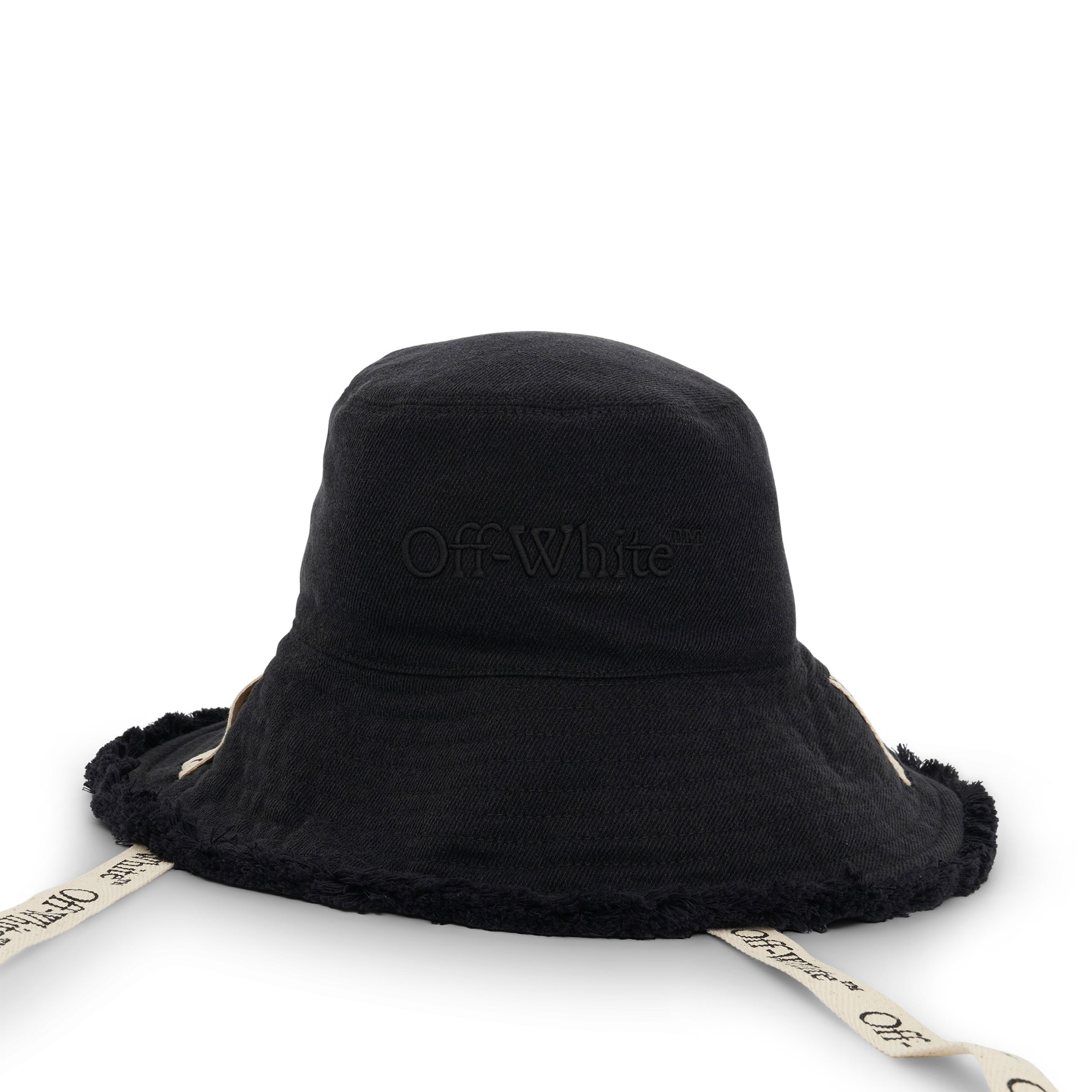 OFF-WHITE Strings Oversize Bucket Hat in Black – MARAIS