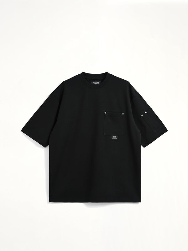 Work Libet Pocket T-Shirt in Black