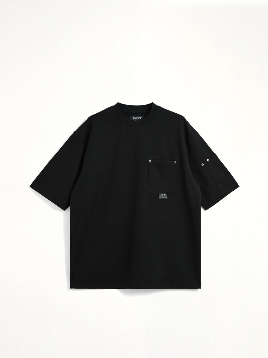Work Libet Pocket T-Shirt in Black