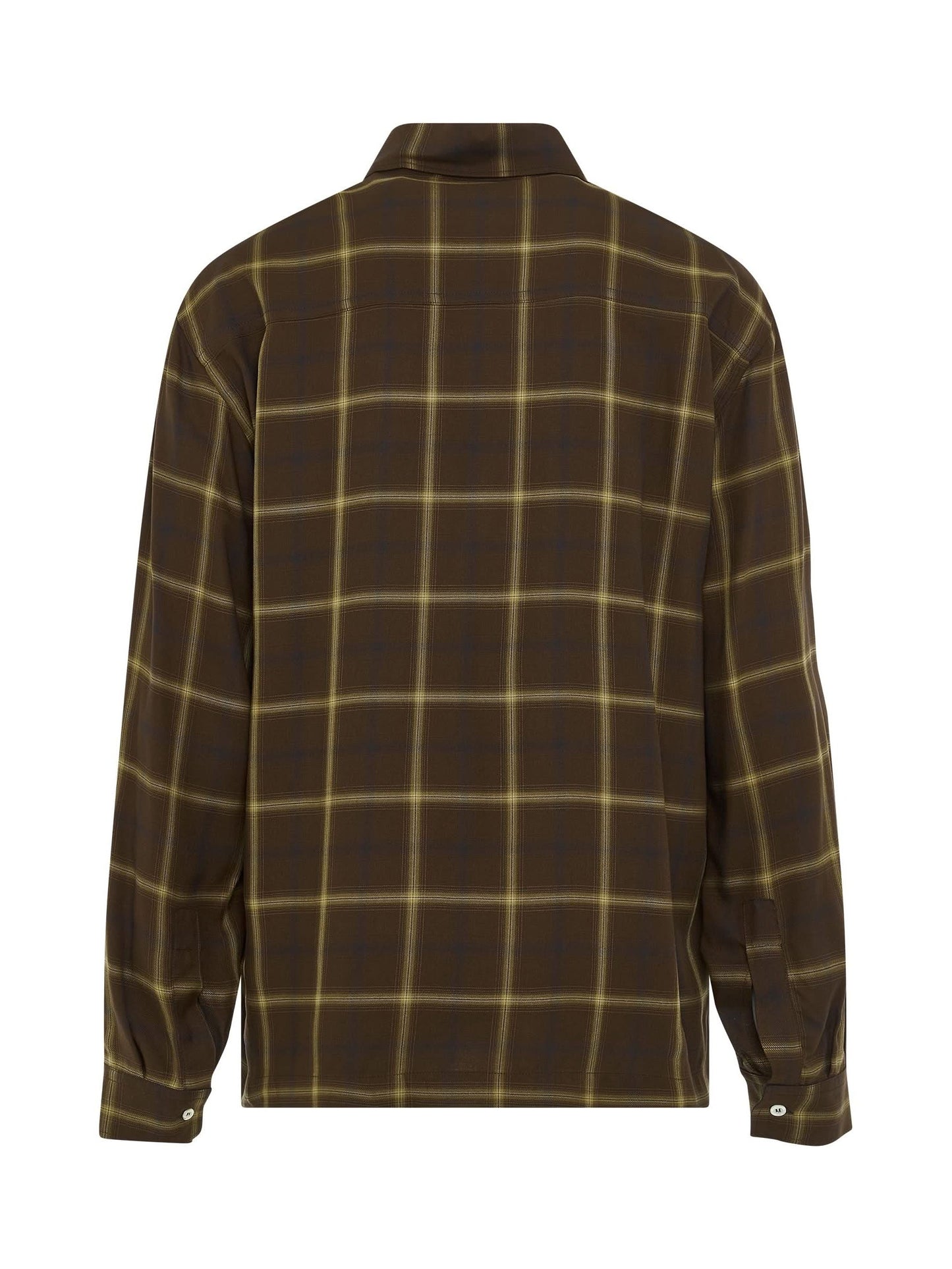 Monogram Check Shirt in Brown