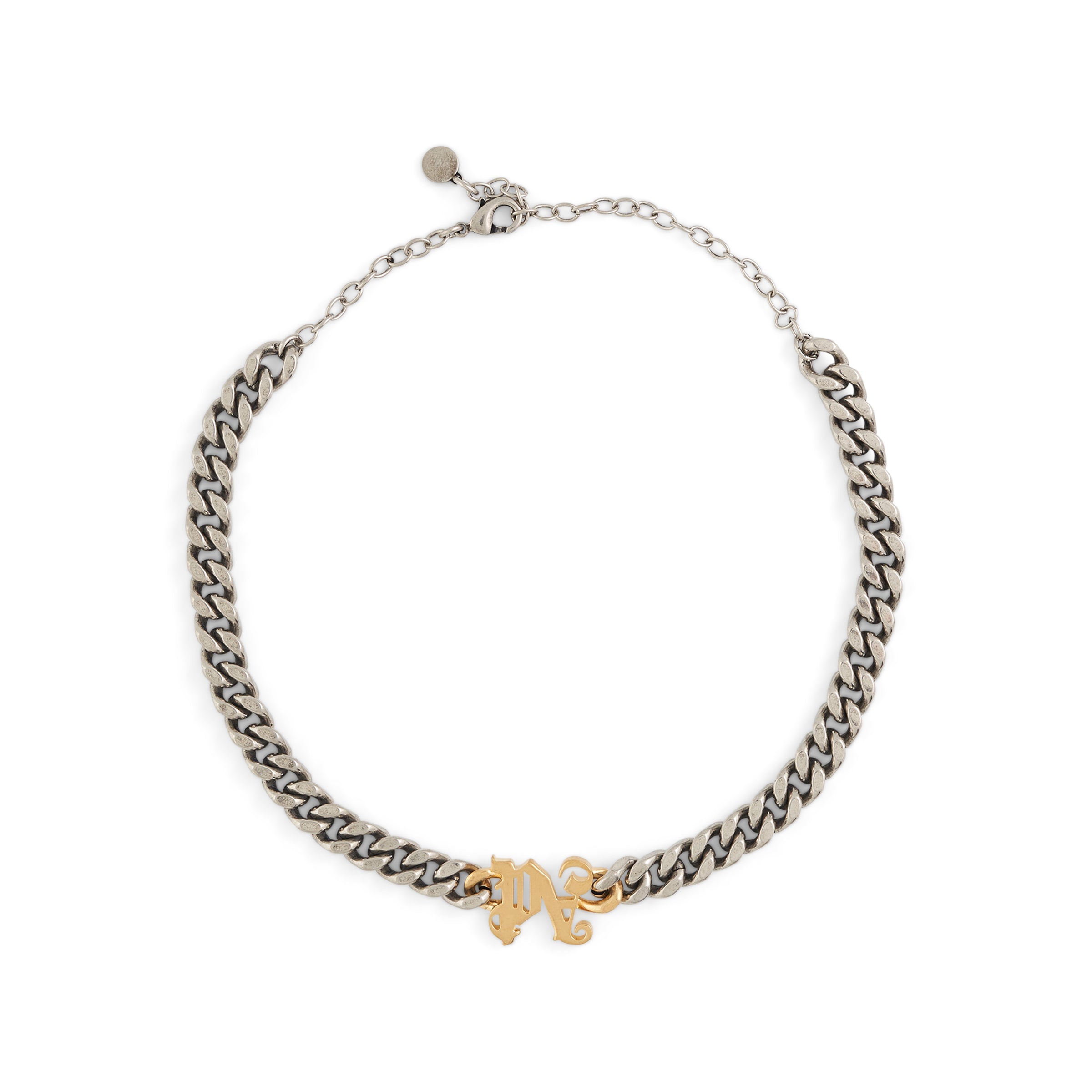 PALM ANGELS Monogram Chain Necklace in Silver/Gold – MARAIS